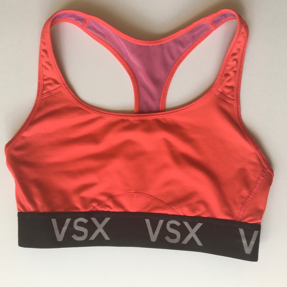 VSX Sports Racerback Bra Coral